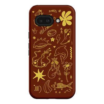 Spiced Cowboy Chocolate Printed Phone Cases Google Pixel 9A / Armoured by Easty Beasty - The Dairy
