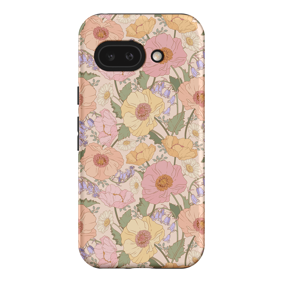 Spring Poppy Printed Phone Cases Google Pixel 9A / Armoured by Kasiags Art - The Dairy