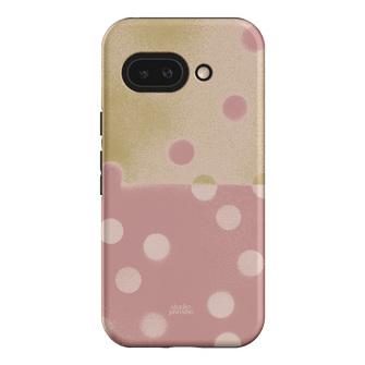Strawberry Polka Dot Printed Phone Cases Google Pixel 9A / Armoured by Jasmine Dowling - The Dairy