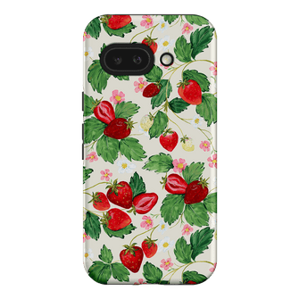 Strawberry Patch Printed Phone Cases Google Pixel 9A / Armoured by Ellie Mae - The Dairy
