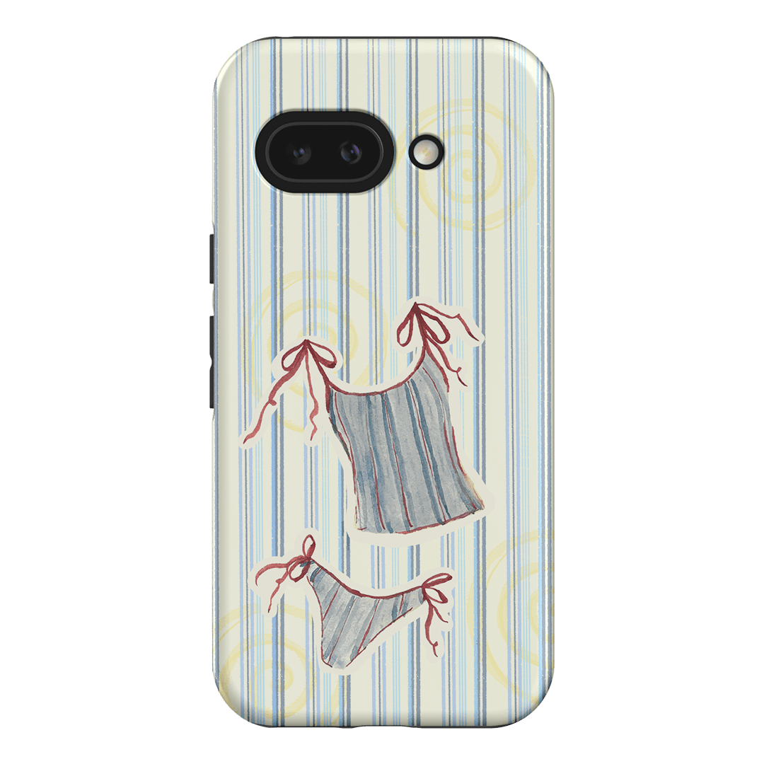 Stripe Tankini Printed Phone Cases Google Pixel 9A / Armoured by Kayla Carr - The Dairy