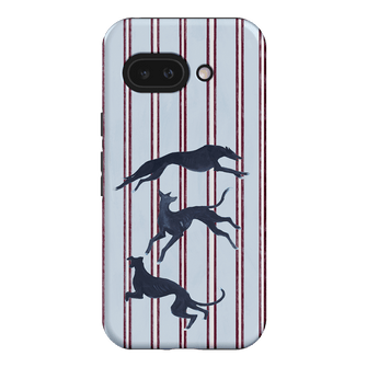 Stripey Hounds Printed Phone Cases Google Pixel 9A / Armoured by Lisa Hu - The Dairy