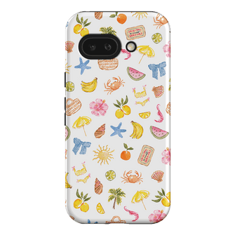 Summer Icons Printed Phone Cases Google Pixel 9A / Armoured by Cass Deller - The Dairy