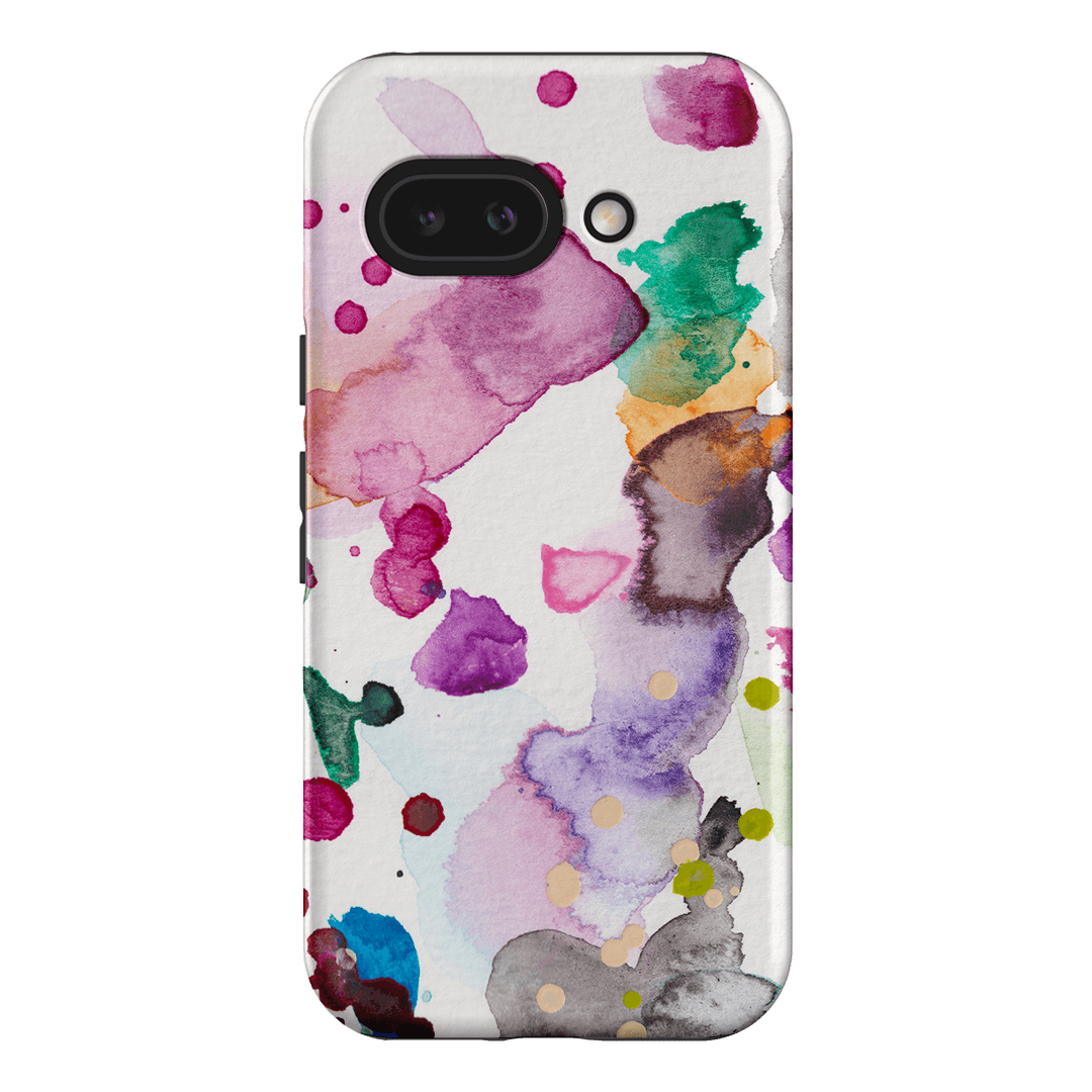 Watercolour Palette Printed Phone Cases Google Pixel 9A / Armoured by The Dairy - The Dairy
