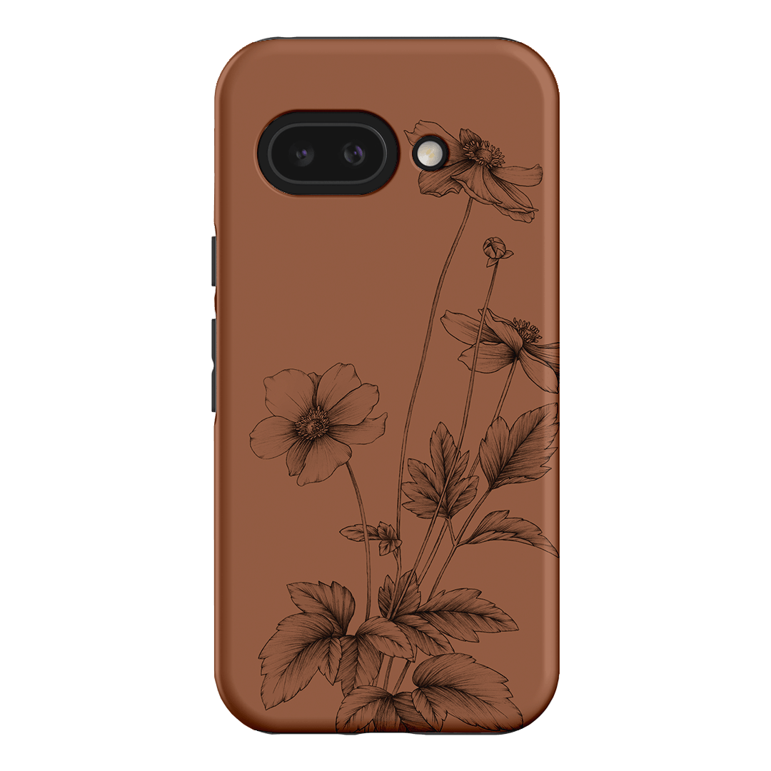 Windflowers Study Printed Phone Cases Google Pixel 9A / Armoured by Typoflora - The Dairy