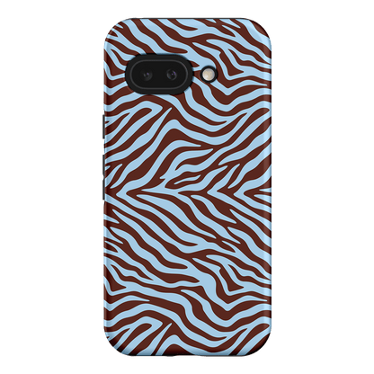 Zebra Haze Printed Phone Cases Google Pixel 9A / Armoured by The Dairy - The Dairy