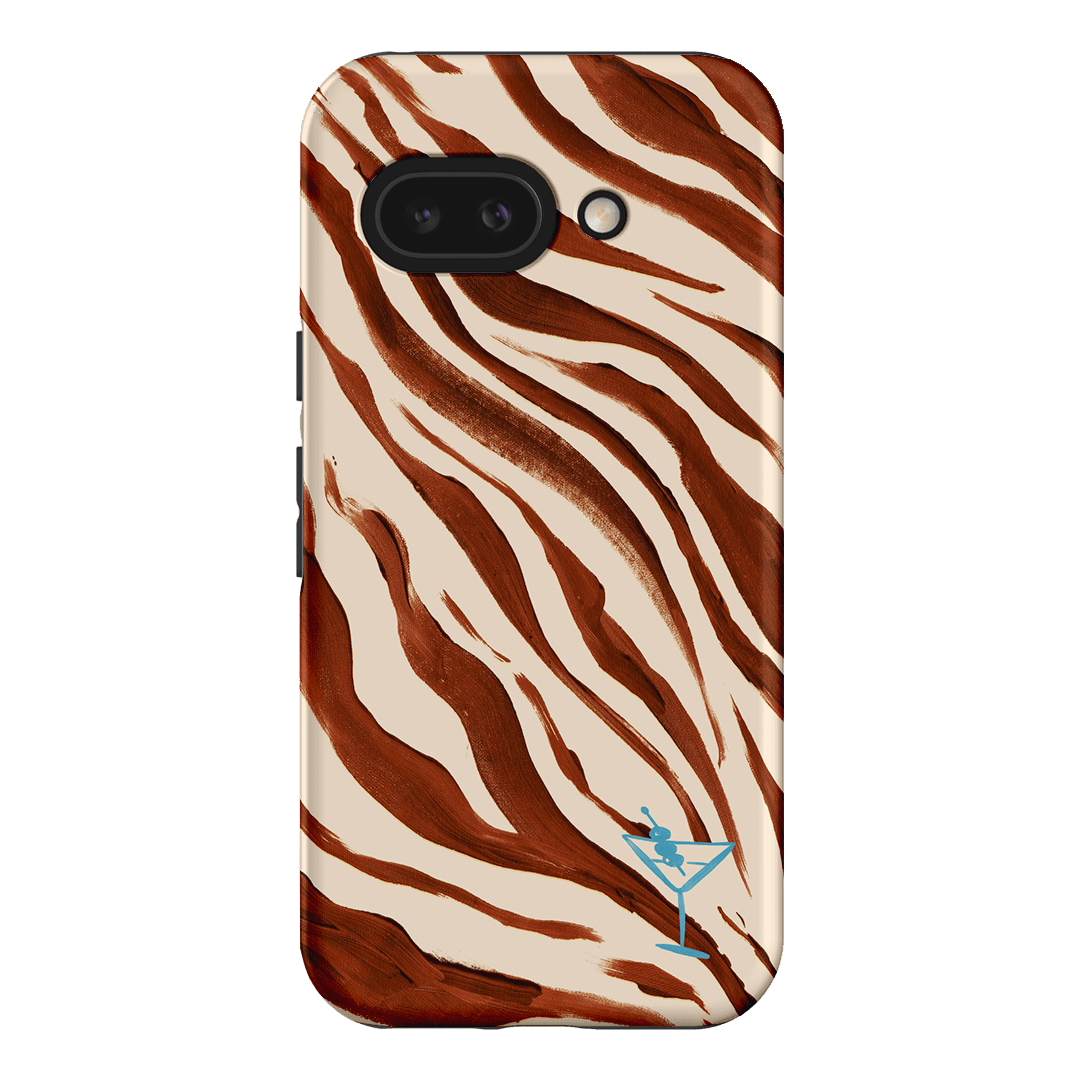 Zebra Tini Printed Phone Cases Google Pixel 9A / Armoured by Charlie Taylor - The Dairy