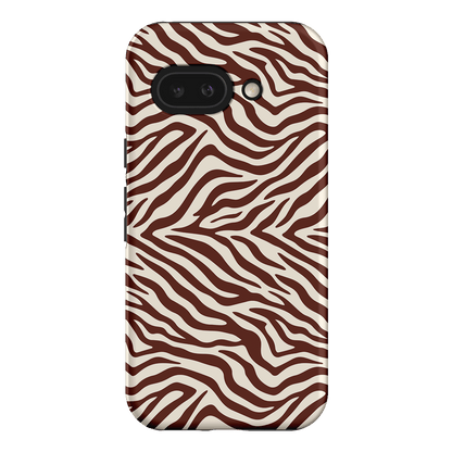 Zebra Toast Printed Phone Cases Google Pixel 9A / Armoured by The Dairy - The Dairy