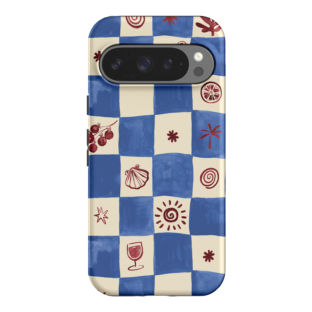 Afternoon Mezze Cornflower Printed Phone Cases Google Pixel 9 Pro / Armoured by Charlie Taylor - The Dairy
