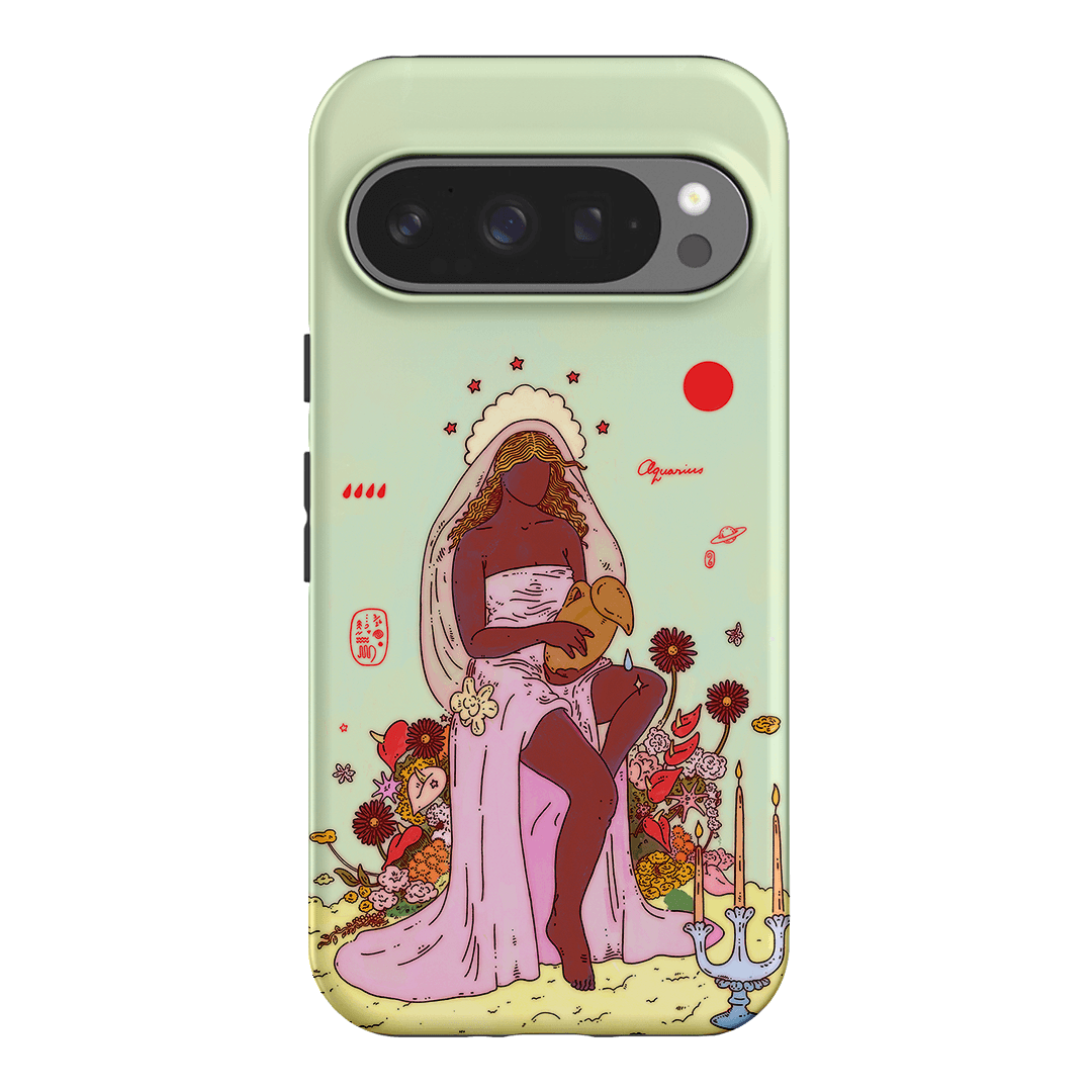 Aquarius Season Printed Phone Cases Google Pixel 9 Pro / Armoured by Easty Beasty - The Dairy