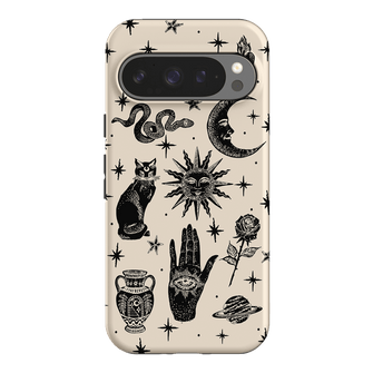 Astro Flash Beige Printed Phone Cases Google Pixel 9 Pro / Armoured by Veronica Tucker - The Dairy