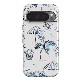 Balmy Blue Printed Phone Cases Google Pixel 9 Pro / Armoured by Cass Deller - The Dairy