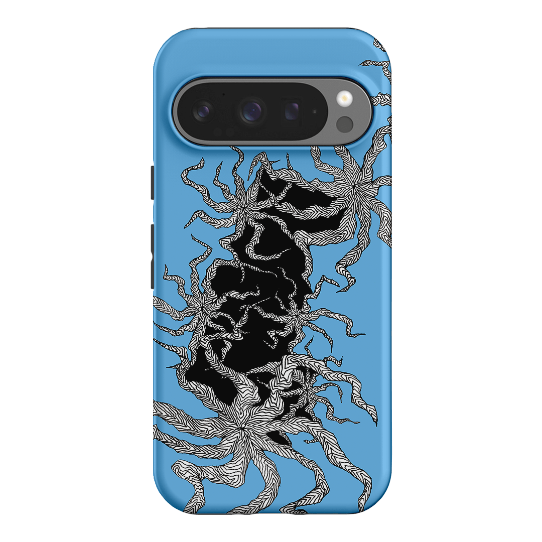 Blue Eclipse Printed Phone Cases Google Pixel 9 Pro / Armoured by Stormi Bree - The Dairy