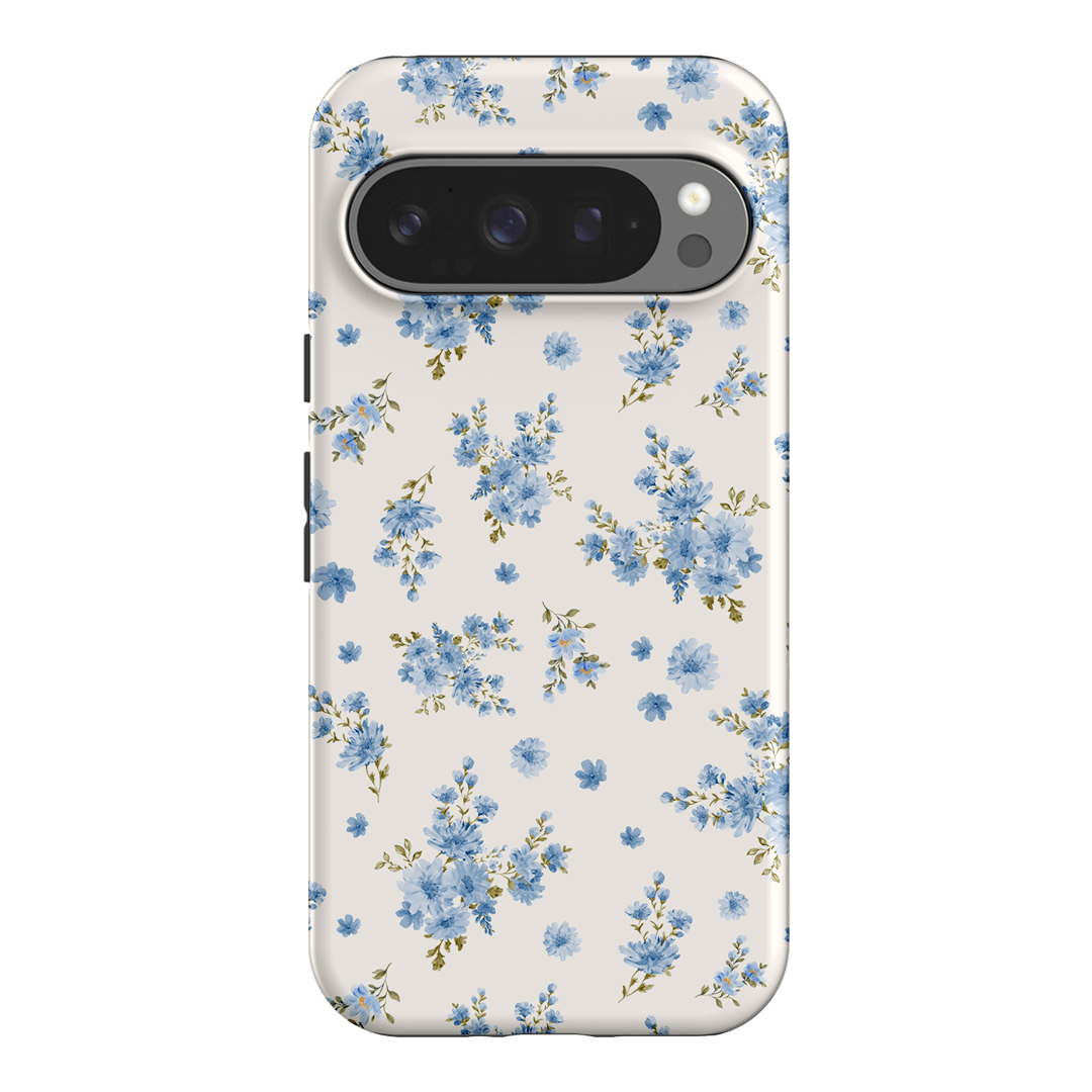 Blue Meadow Printed Phone Cases Google Pixel 9 Pro / Armoured by Kasiags Art - The Dairy