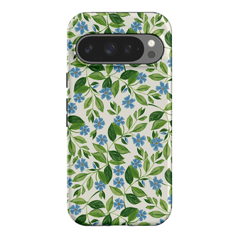 Blue Vines Printed Phone Cases Google Pixel 9 Pro / Armoured by Ellie Mae - The Dairy