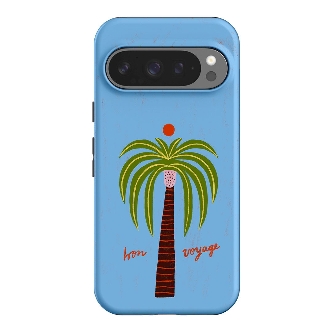 Bon Voyage Blue Printed Phone Cases Google Pixel 9 Pro / Armoured by Marie Faurrite - The Dairy