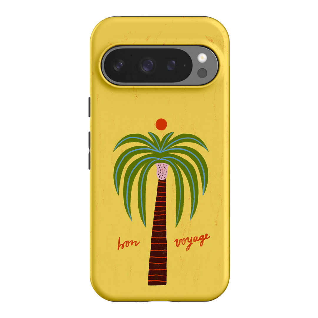 Bon Voyage Yellow Printed Phone Cases Google Pixel 9 Pro / Armoured by Marie Faurrite - The Dairy