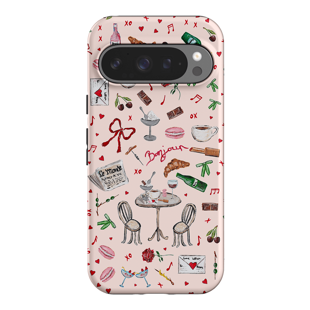 Bonjour Printed Phone Cases Google Pixel 9 Pro / Armoured by BG. Studio - The Dairy