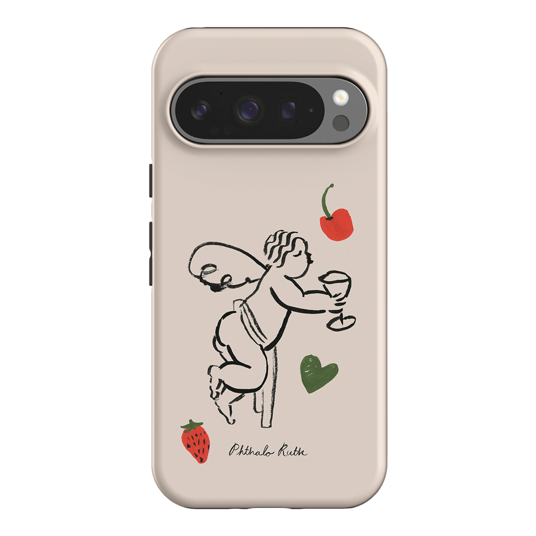 Cherub Printed Phone Cases Google Pixel 9 Pro / Armoured by Phthalo Ruth - The Dairy