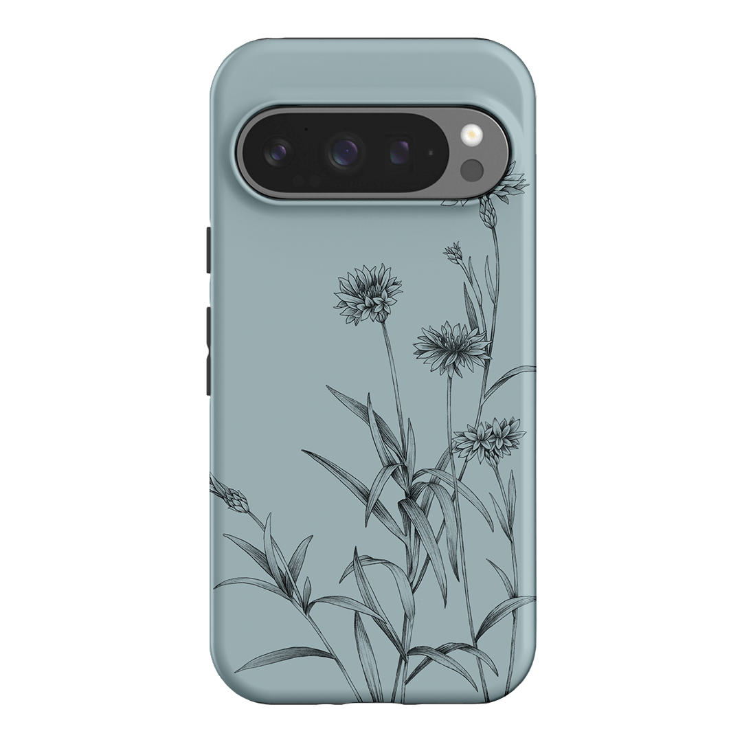 Cornflowers Study Printed Phone Cases Google Pixel 9 Pro / Armoured by Typoflora - The Dairy