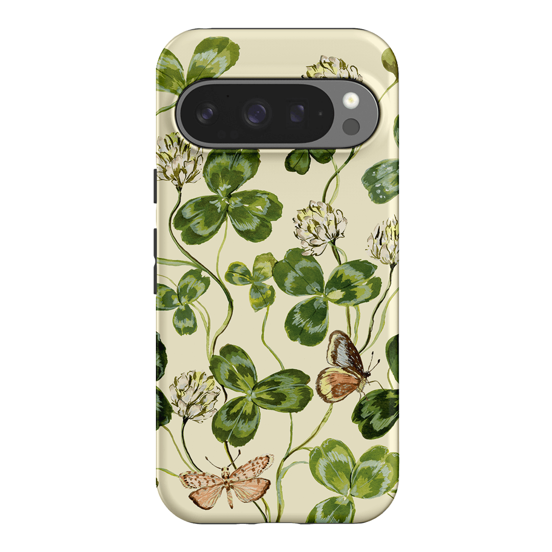 Clover & Butterflies Printed Phone Cases Google Pixel 9 Pro / Armoured by Ellie Mae - The Dairy