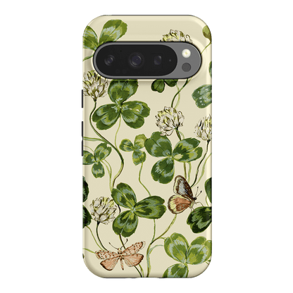 Clover & Butterflies Printed Phone Cases Google Pixel 9 Pro / Armoured by Ellie Mae - The Dairy