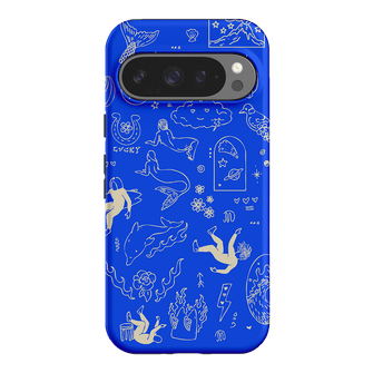 Easty Flash Blue Printed Phone Cases Google Pixel 9 Pro / Armoured by Easty Beasty - The Dairy