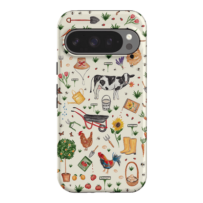 Farm Stay Printed Phone Cases Google Pixel 9 Pro / Armoured by BG. Studio - The Dairy