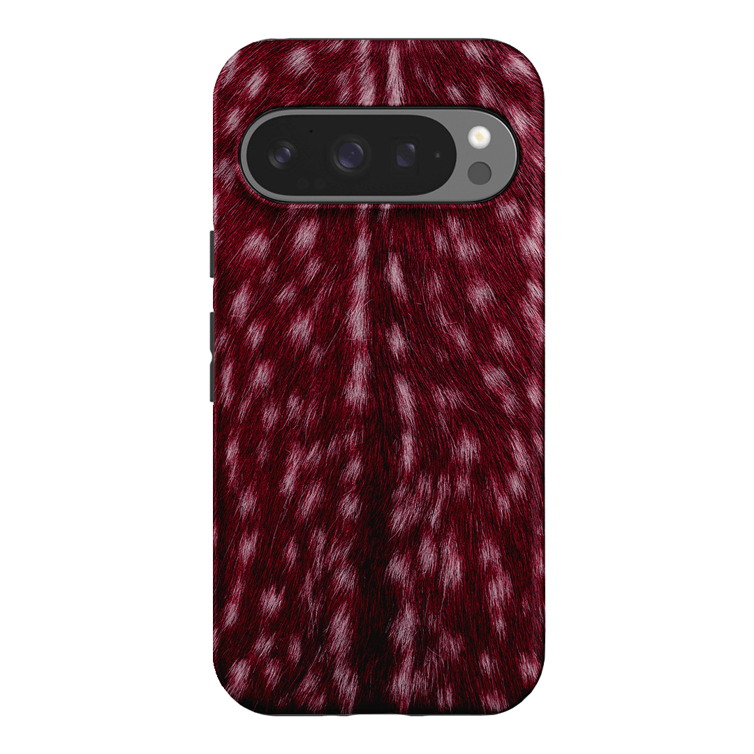 Fawn Burgundy Printed Phone Cases Google Pixel 9 Pro / Armoured by The Dairy - The Dairy