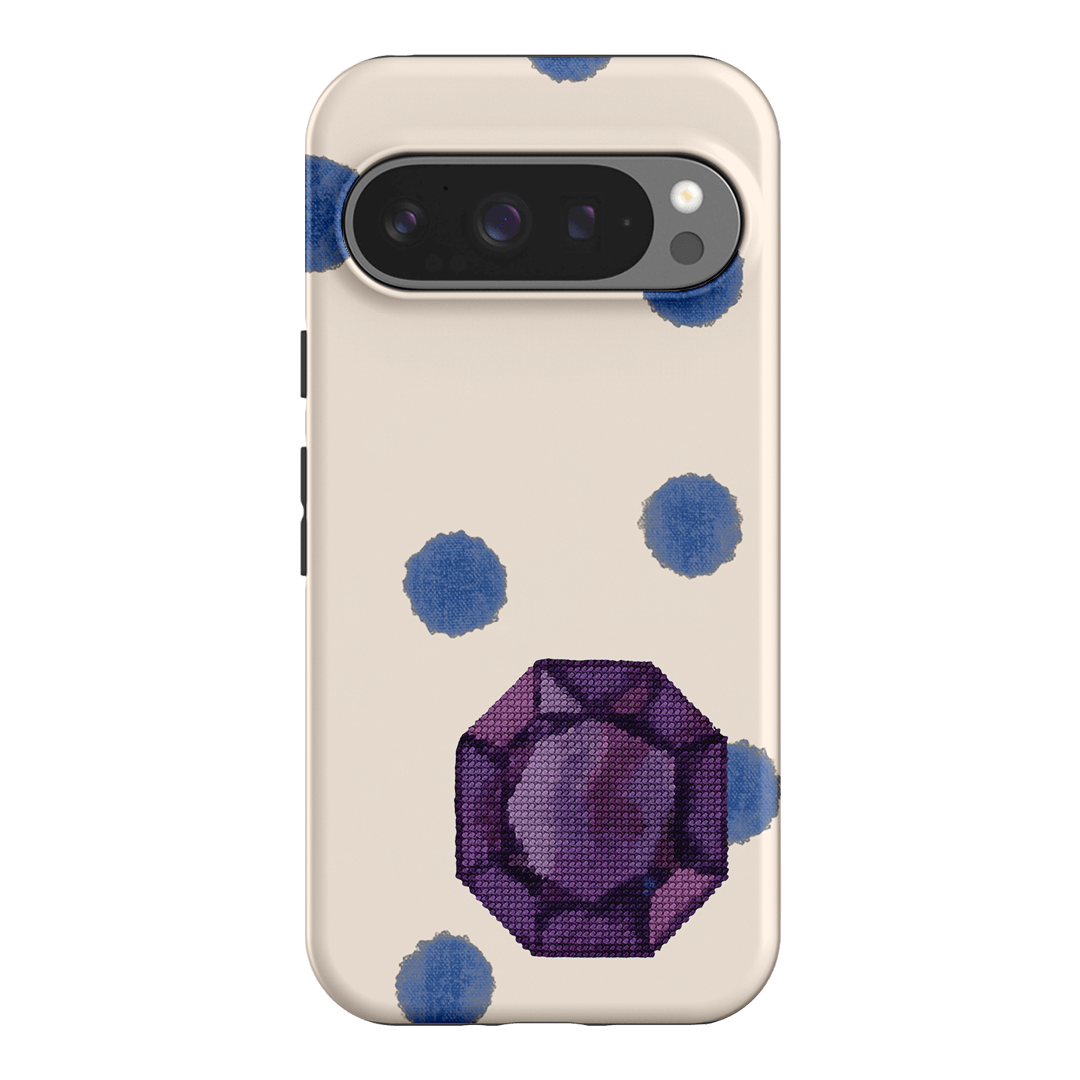February Amethyst Printed Phone Cases Google Pixel 9 Pro / Armoured by Joiana - The Dairy