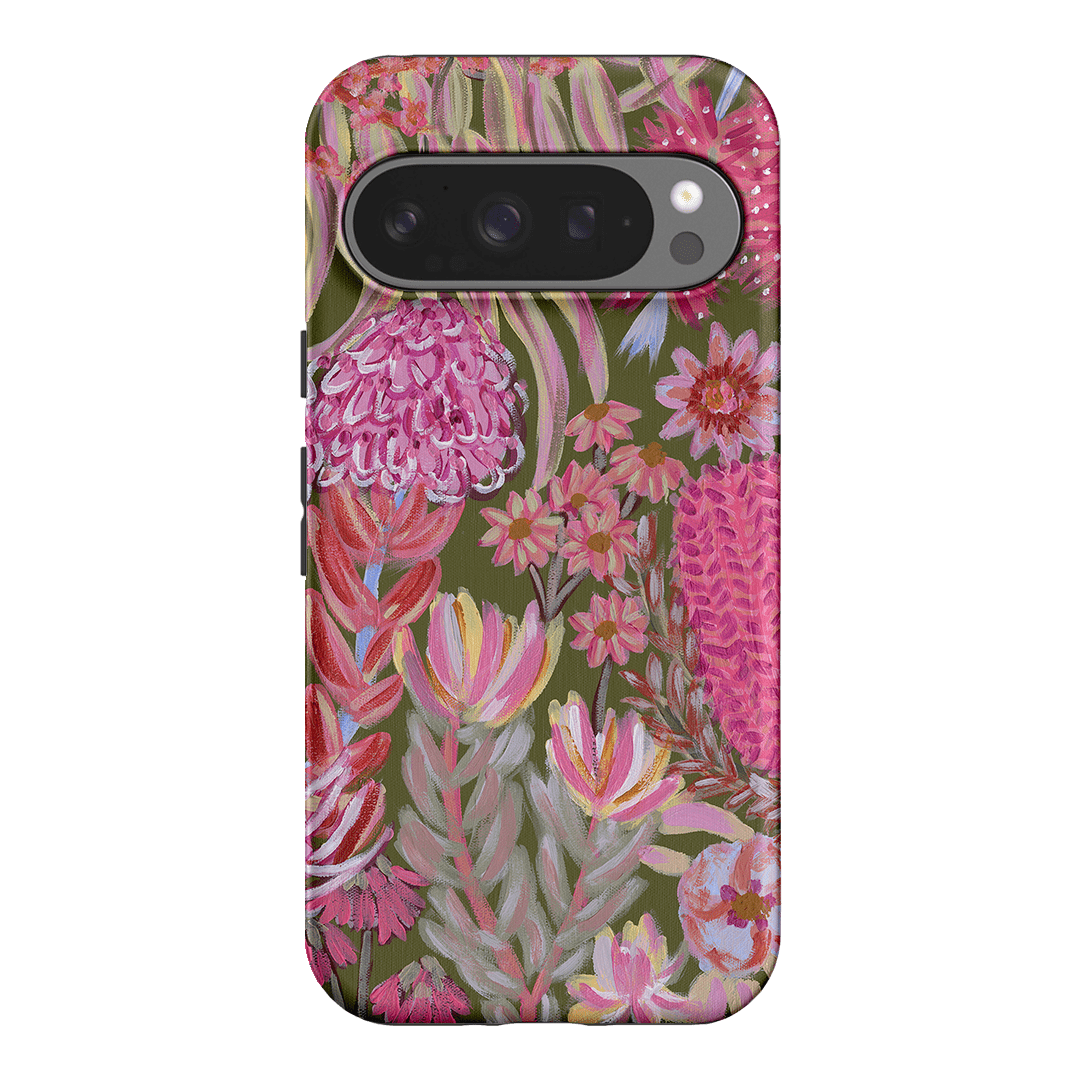 Floral Island Printed Phone Cases Google Pixel 9 Pro / Armoured by Amy Gibbs - The Dairy