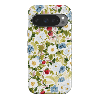 Garden Strawberries Printed Phone Cases Google Pixel 9 Pro / Armoured by Ellie Mae - The Dairy