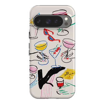 Girls Night Out Printed Phone Cases Google Pixel 9 Pro / Armoured by Phthalo Ruth - The Dairy