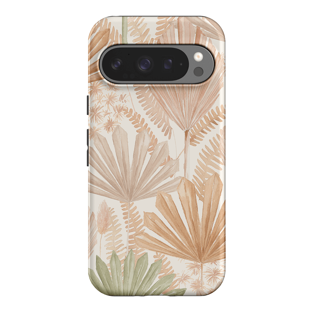 Golden Palm Printed Phone Cases Google Pixel 9 Pro / Armoured by Cass Deller - The Dairy