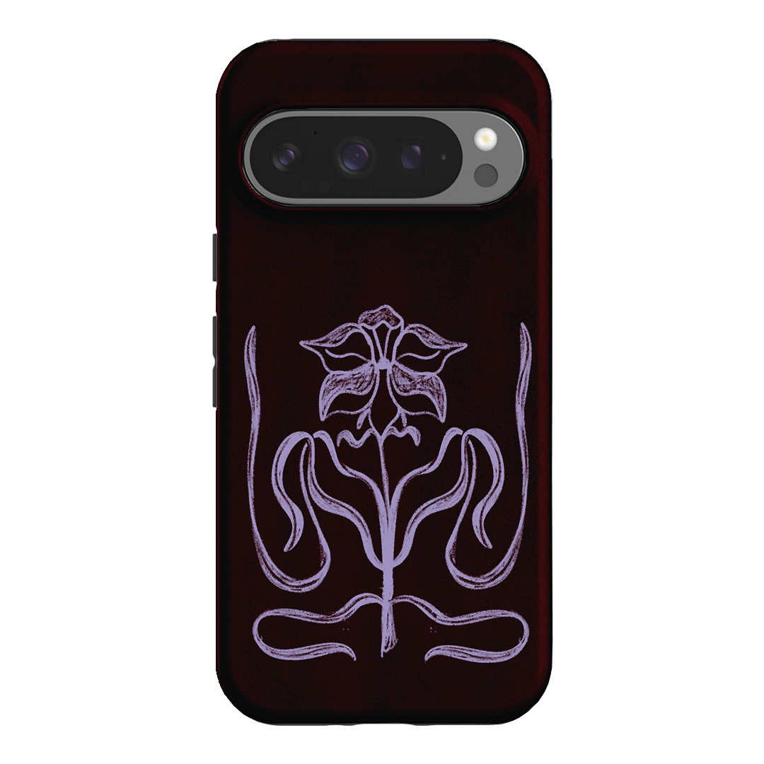 Growth Burgundy Printed Phone Cases by The Dairy - The Dairy