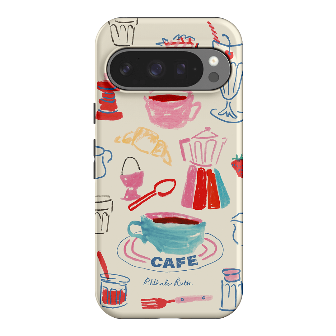 Home Cafe Printed Phone Cases Google Pixel 9 Pro / Armoured by Phthalo Ruth - The Dairy