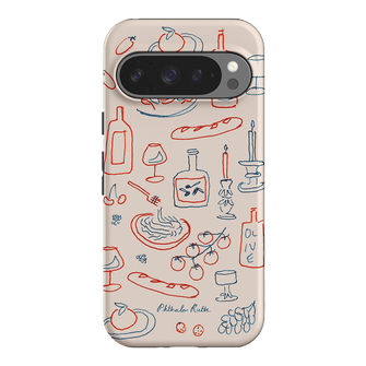 Italian Fare Printed Phone Cases Google Pixel 9 Pro / Armoured by Phthalo Ruth - The Dairy