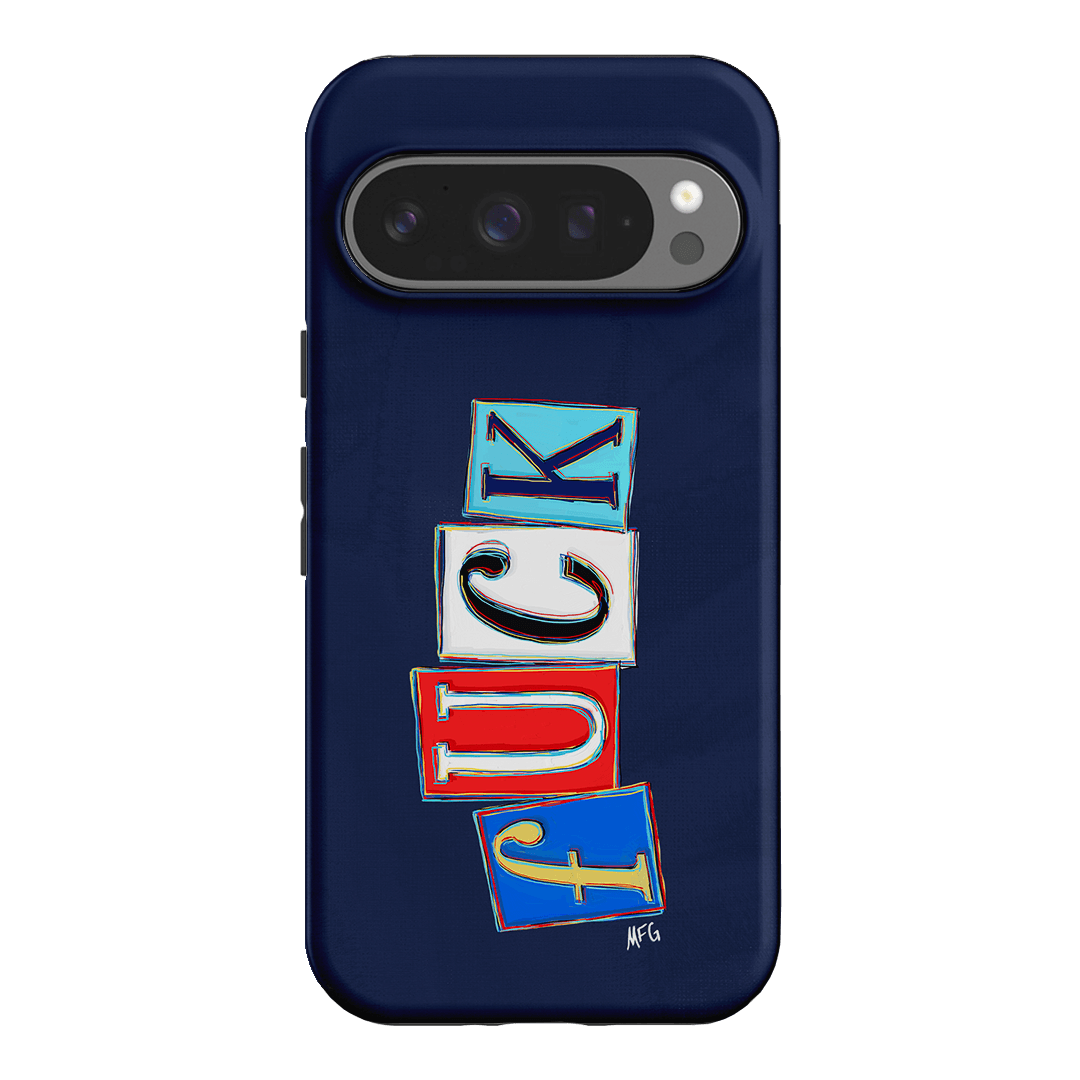 Lil Fcks Blue Printed Phone Cases Google Pixel 9 Pro / Armoured by Margarbs Art - The Dairy