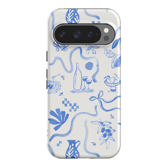 Mediterranean Wave Printed Phone Cases Google Pixel 9 Pro / Armoured by Charlie Taylor - The Dairy
