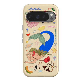 Mermaid Salad Cream Printed Phone Cases Google Pixel 9 Pro / Armoured by Easty Beasty - The Dairy