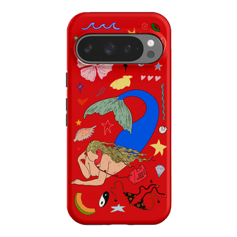 Mermaid Salad Scarlet Printed Phone Cases Google Pixel 9 Pro / Armoured by Easty Beasty - The Dairy