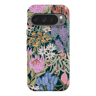 Moonlit Floral Printed Phone Cases Google Pixel 9 Pro / Armoured by Amy Gibbs - The Dairy