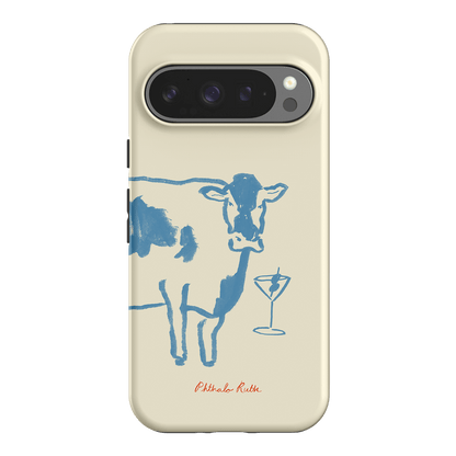 Mootini Blue Printed Phone Cases by Phthalo Ruth - The Dairy