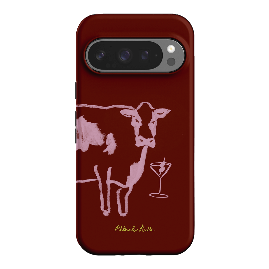 Mootini Berry Printed Phone Cases Google Pixel 9 Pro / Armoured by Phthalo Ruth - The Dairy
