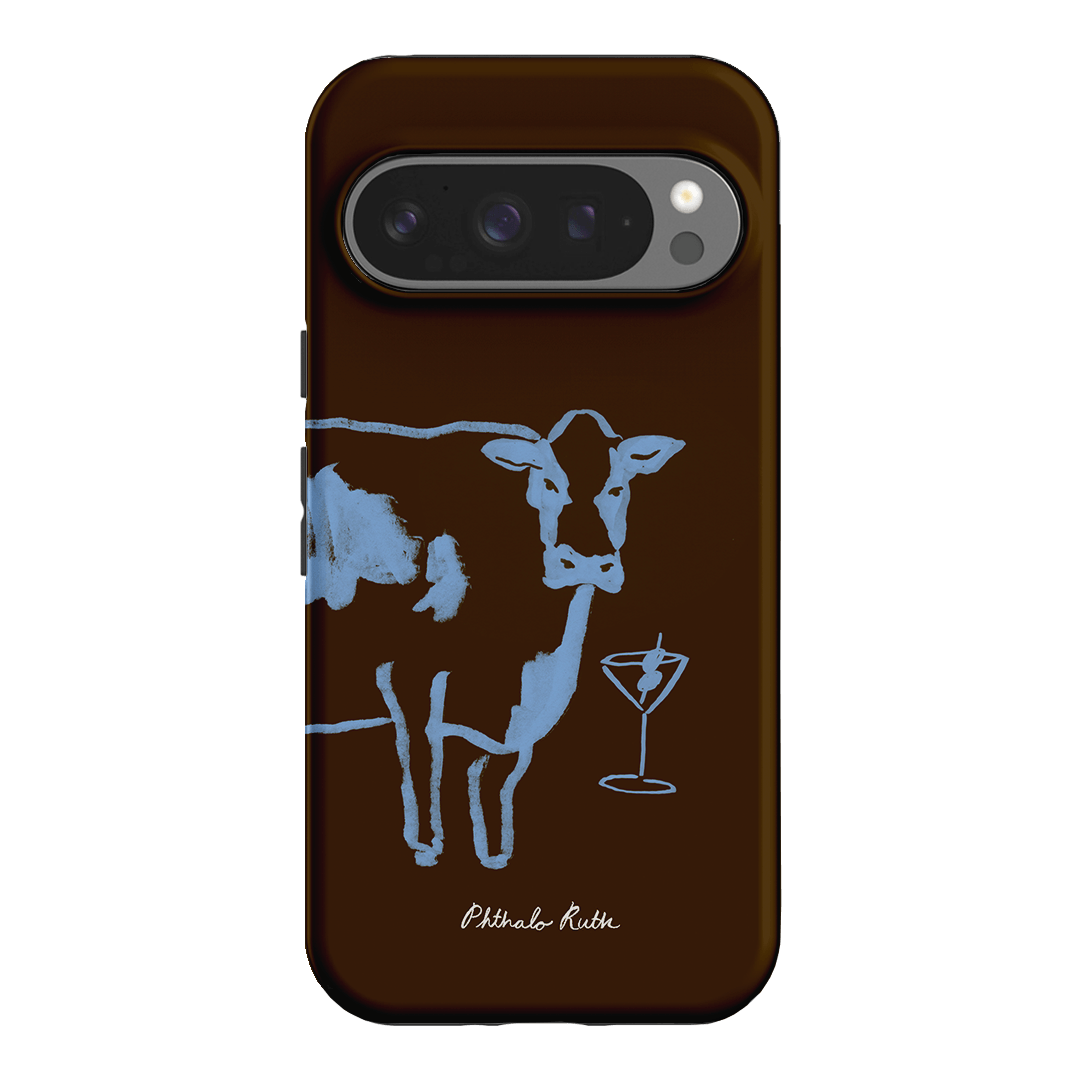 Mootini Espresso Printed Phone Cases Google Pixel 9 Pro / Armoured by Phthalo Ruth - The Dairy