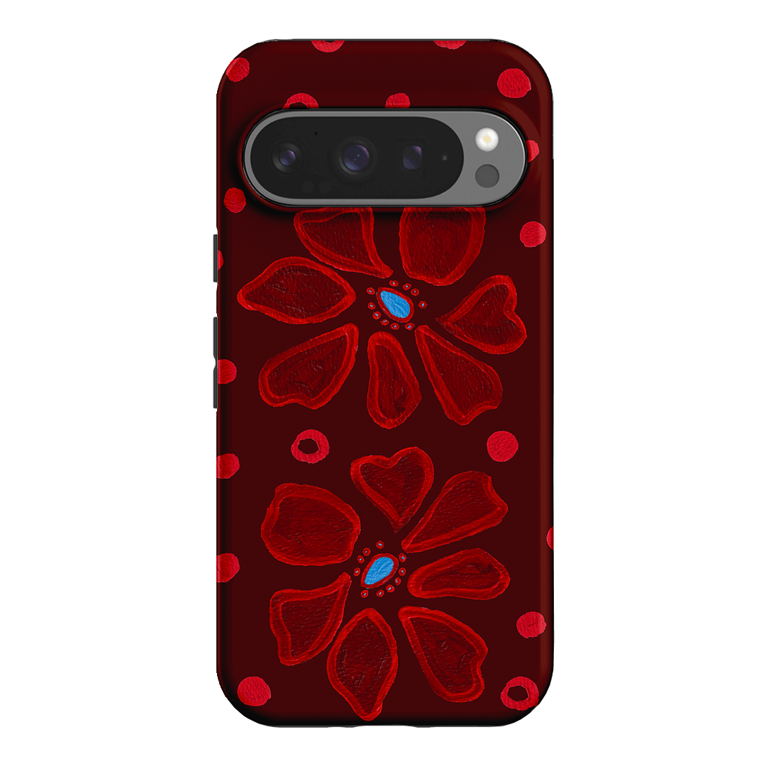 Painted Petal Rouge Printed Phone Cases Google Pixel 9 Pro / Armoured by BG. Studio - The Dairy
