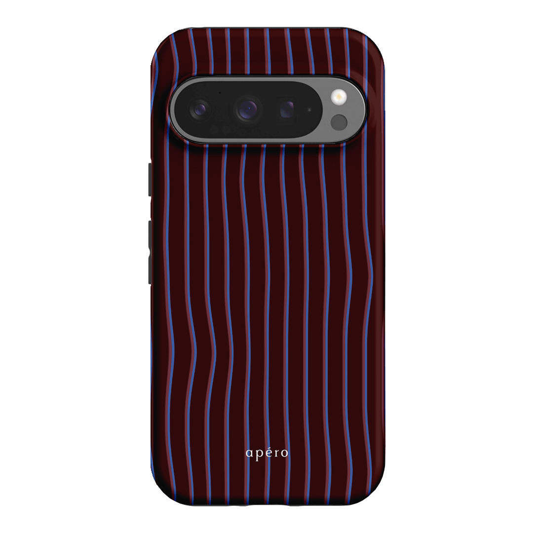 Panama Burgundy Printed Phone Cases Google Pixel 9 Pro / Armoured by Apero - The Dairy