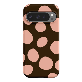 Pebbles Chocolate Pink Printed Phone Cases Google Pixel 9 Pro / Armoured by Veronica Tucker - The Dairy