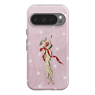 Pink Bow Hound Printed Phone Cases Google Pixel 9 Pro / Armoured by Lisa Hu - The Dairy