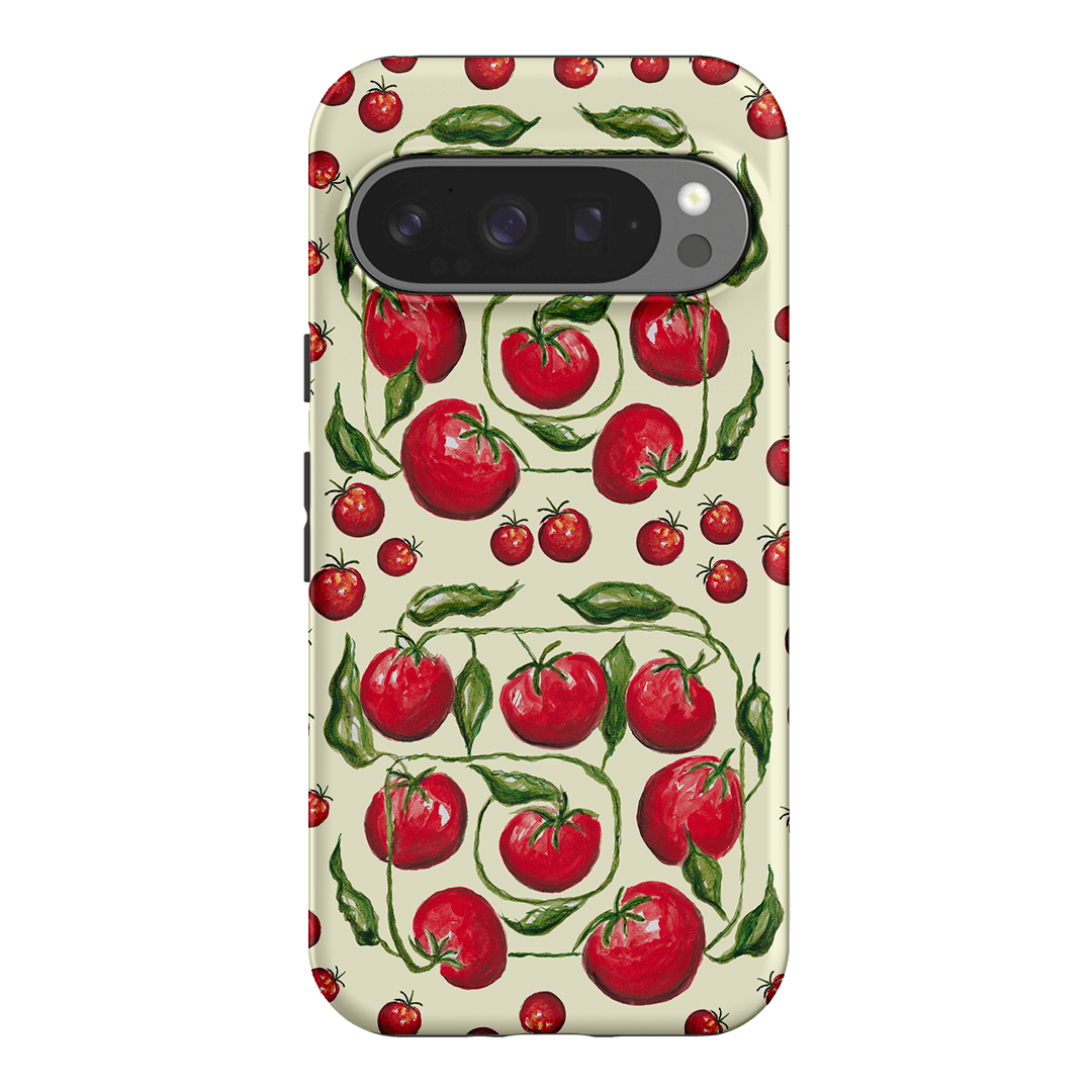 Red Tomatoes Printed Phone Cases Google Pixel 9 Pro / Armoured by BG. Studio - The Dairy